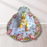 Sharad Purnima White Poshak for Laddu Gopal